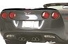 C6 Corvette GM Racing Style Painted Rear Spoiler